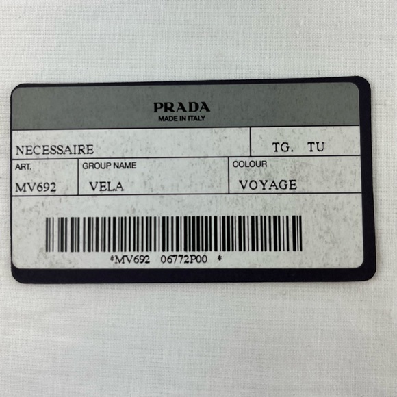 PRADA Vela Nylon Necessaire Pen Case MV692 in Voyage - Picture 8 of 8